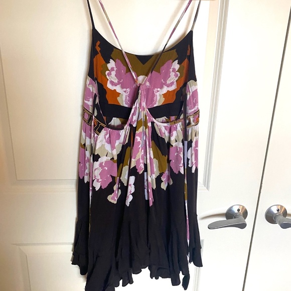Free People Sweet Lucy Slip Dress in Black - Small (EUC) - Picture 7 of 10